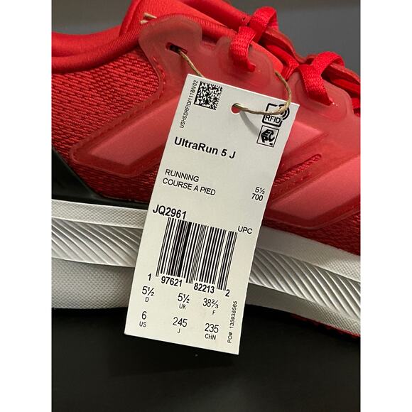 Adidas UltraRun 5J / $60 Retail!! / Size 6Y (7W) / Brand New - Picture 6 of 8